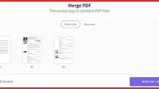 Foxyutils Merge PDF screenshot