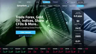 FP Markets screenshot
