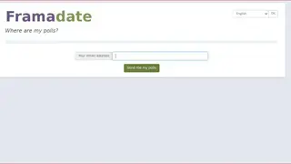 Framadate screenshot