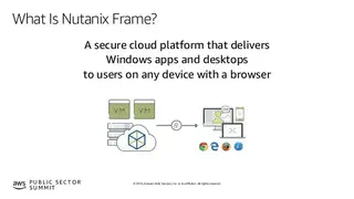 FRAME Cloud Platform screenshot