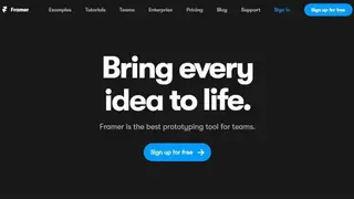 Framer screenshot