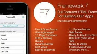 Framework 7 screenshot