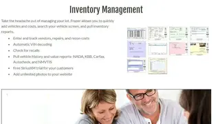 Frazer Auto Dealer Software screenshot