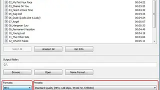 Free Audio CD to MP3 Converter screenshot