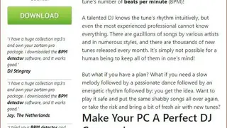 Free BPM Detector screenshot