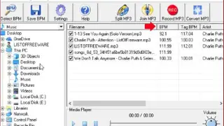 Free BPM Detector screenshot