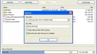 Free Disc Burner screenshot