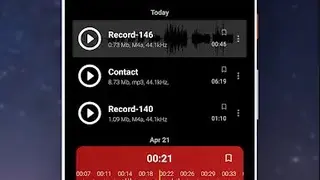 Free Easy Audio Recorder screenshot