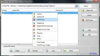 Free File Unlocker screenshot