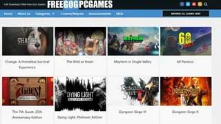 Free GOG PC Games screenshot