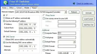 Free IP Switcher screenshot