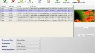 Free JPG to PDF Converter 4dots screenshot