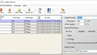 Free JPG to PDF Converter 4dots screenshot
