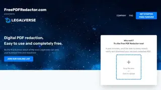 Free PDF Redactor screenshot