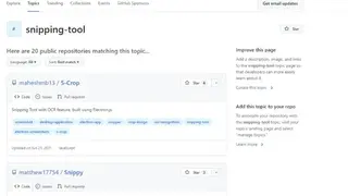 Free Snipping Tool screenshot