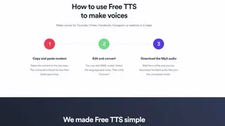 Free TTS screenshot