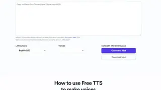 Free TTS screenshot