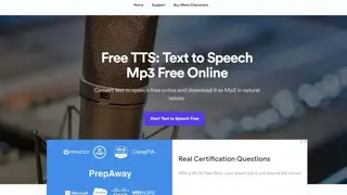 Free TTS screenshot
