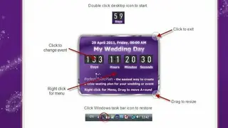 Free Windows Countdown Clock screenshot