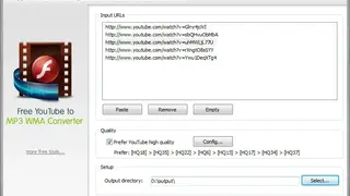Free YouTube to Mp3 Wma Converter screenshot