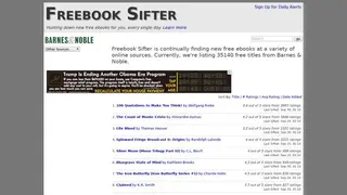 Freebook Sifter screenshot