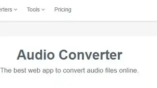 FreeConvert Audio Converter screenshot