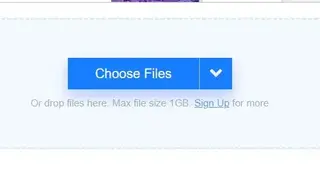 FreeConvert Audio Converter screenshot