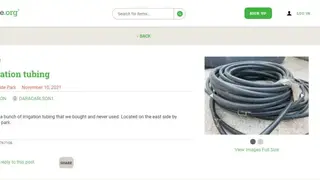 Freecycle screenshot