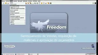 Freedom ERP screenshot