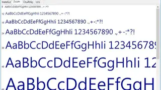 Free&Easy Font Viewer screenshot