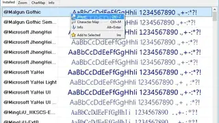 Free&Easy Font Viewer screenshot