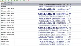 Free&Easy Font Viewer screenshot