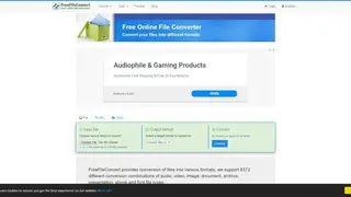 FreeFileConverter screenshot