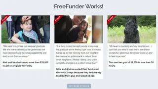 FreeFunder screenshot