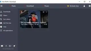 FreeGrabApp Free Netflix Download screenshot