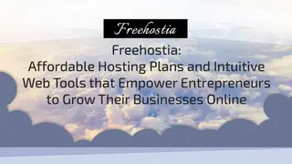 Freehostia screenshot