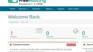 FreeHosting screenshot