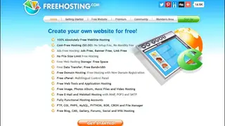 FreeHosting screenshot