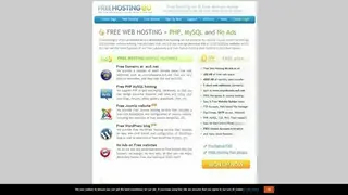 FreeHostingEU screenshot