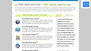 FreeHostingEU screenshot