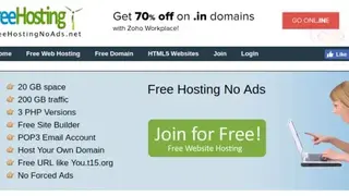 Freehostingnoads screenshot