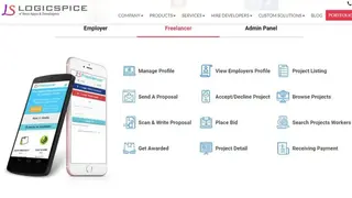 Freelancer Clone By Logicspice screenshot