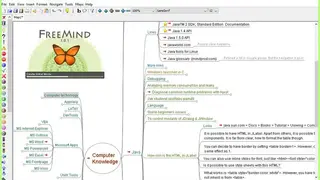 FreeMind screenshot