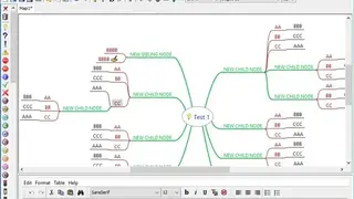 FreeMind screenshot