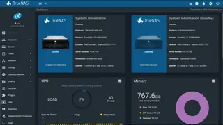 FreeNAS screenshot