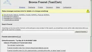 Freenet screenshot