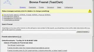 Freenet screenshot