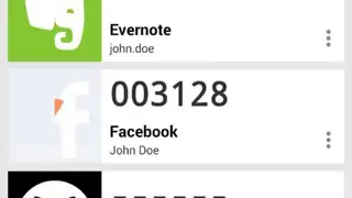 FreeOTP Authenticator screenshot