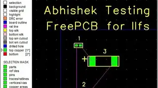 FreePCB screenshot