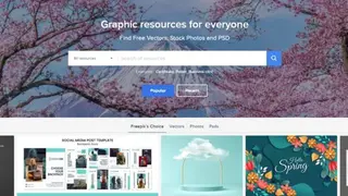 Freepik screenshot